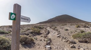 On the way to Montana Roja