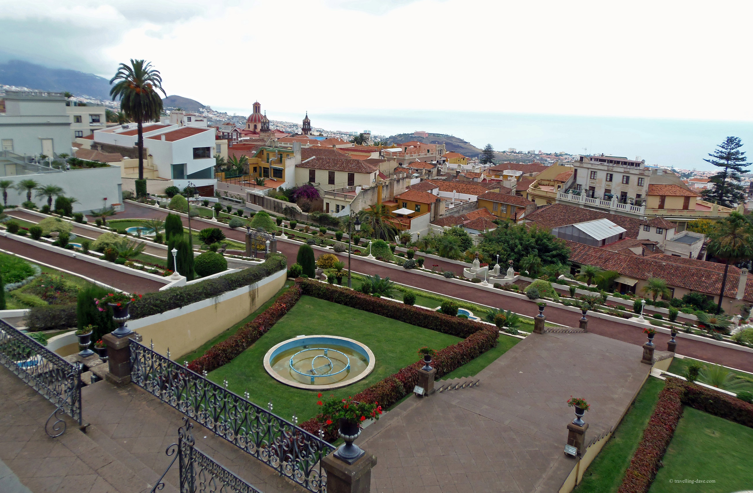 View of the village of La Orotava