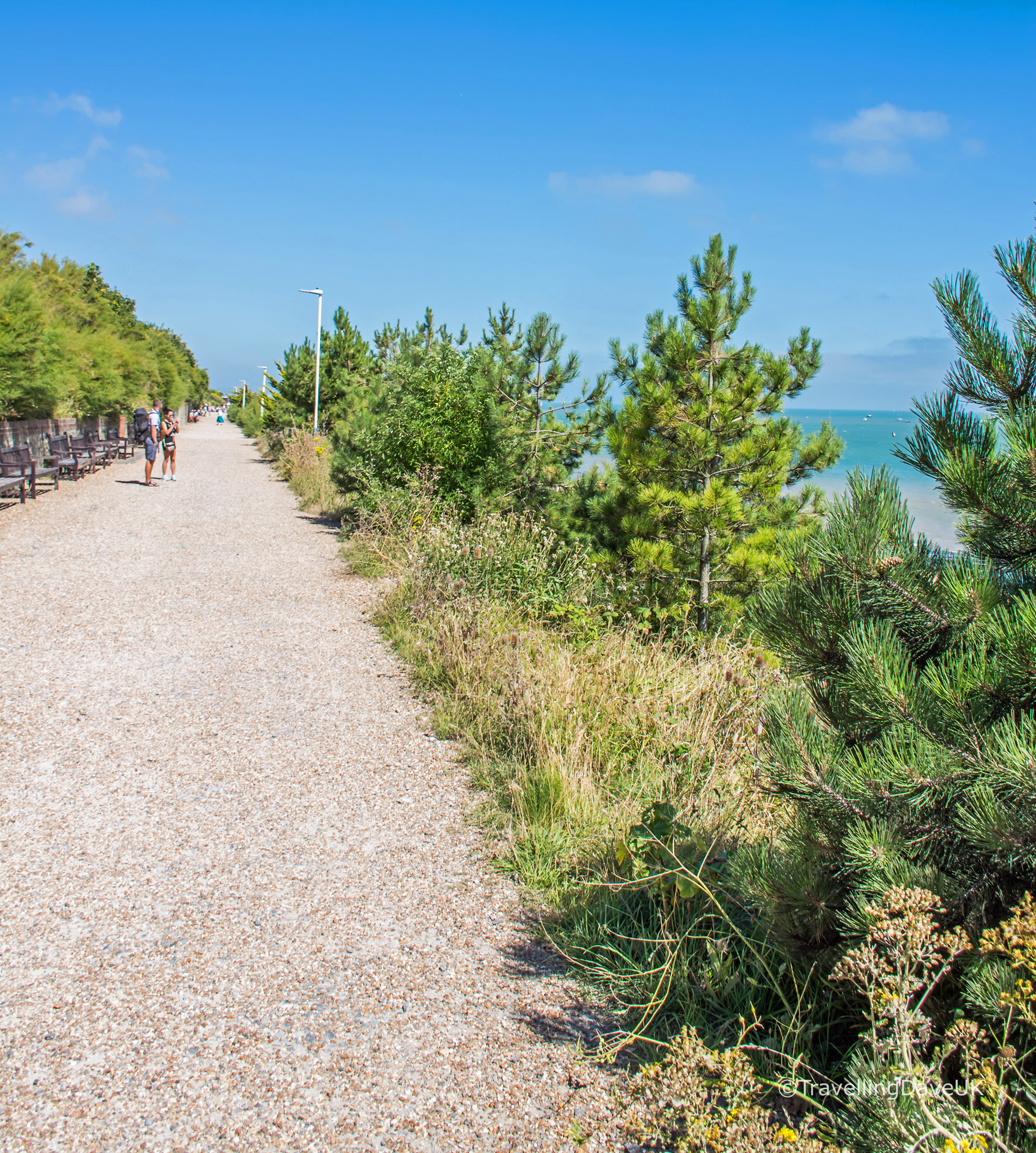 View of the path from Eastbourne to Beachy Head