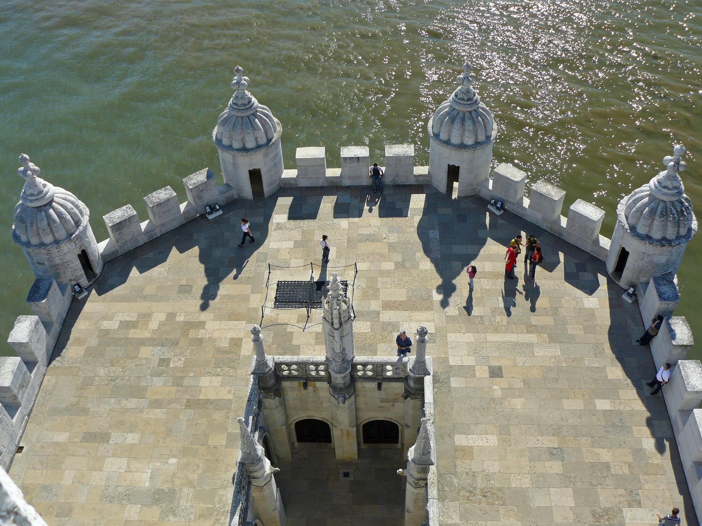 One of Belem Tower terraces