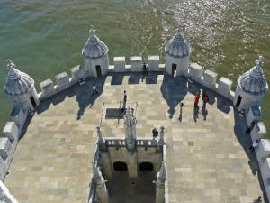 One of Belem Tower terraces