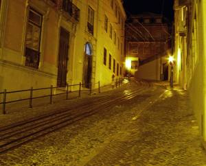 Evening view of Calcada da Gloria