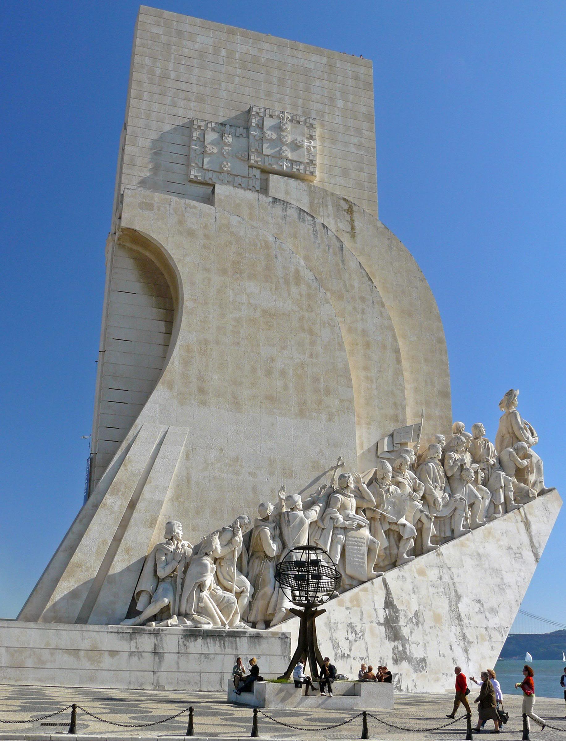View of Lisbon Monument to the Discovery