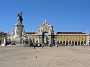 View of Lisbon Plaça do Comercio
