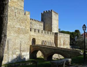 Entrance to Lisbon St.George's Castle