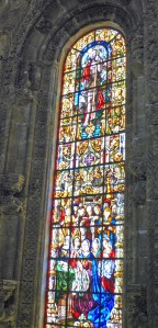 Jeronimos Monastery church window