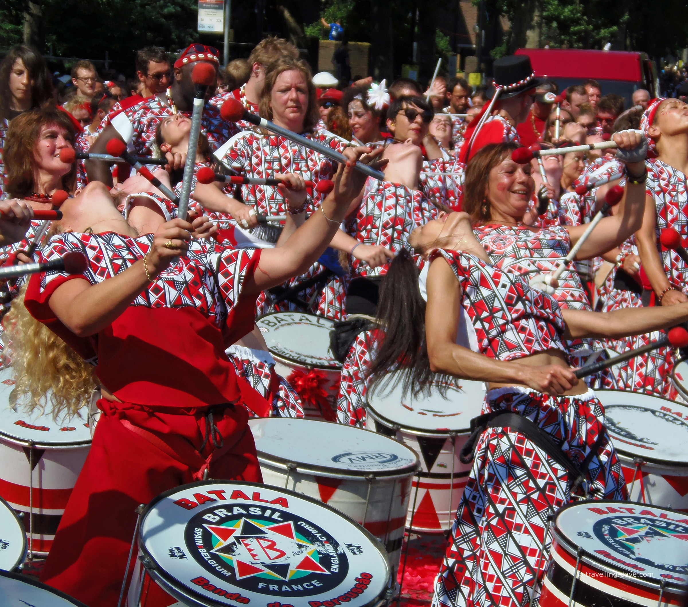 Notting Hill Carnival drummers