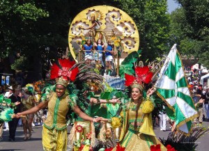 One of Notting Hill Carnival floats
