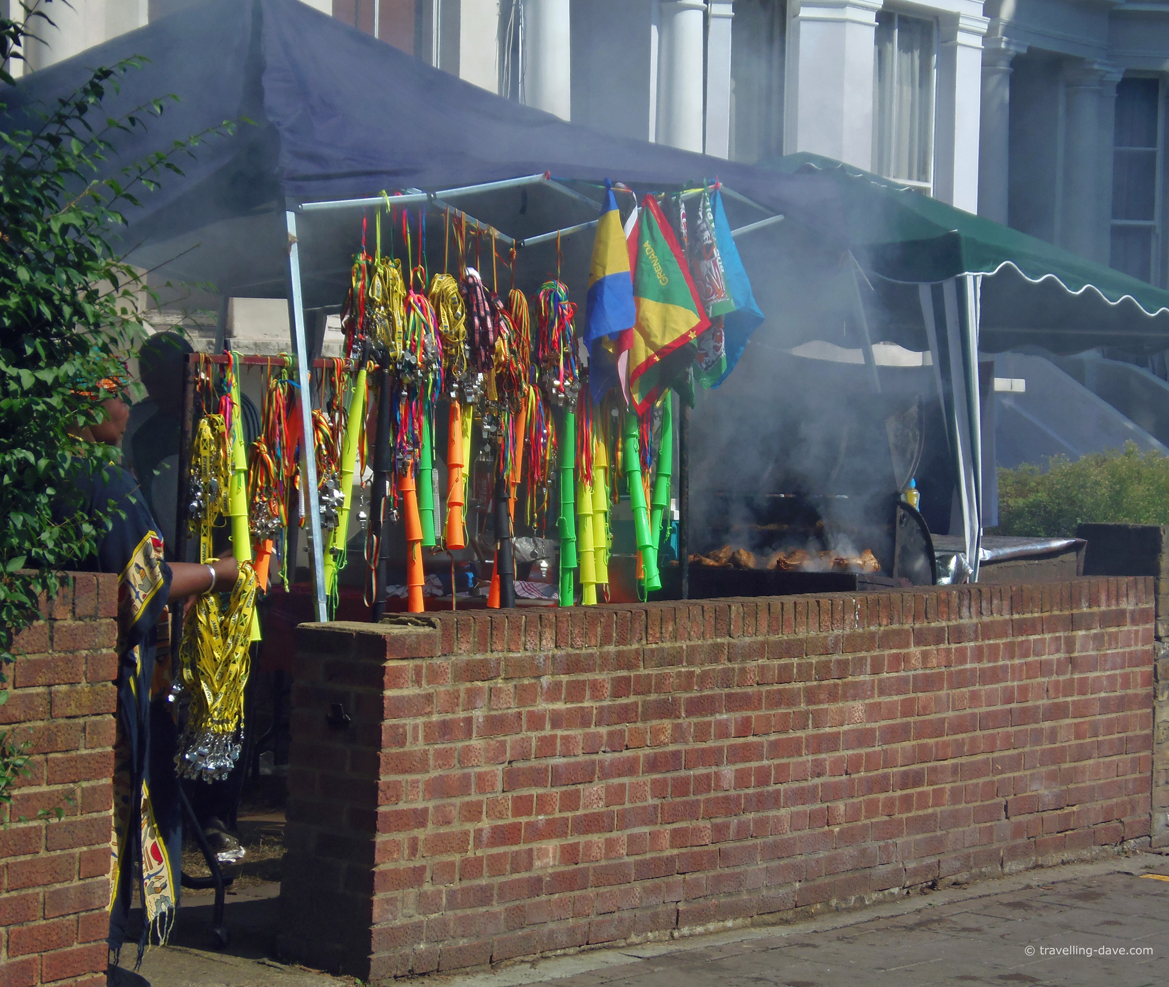 A pop up stall in Notting Hill
