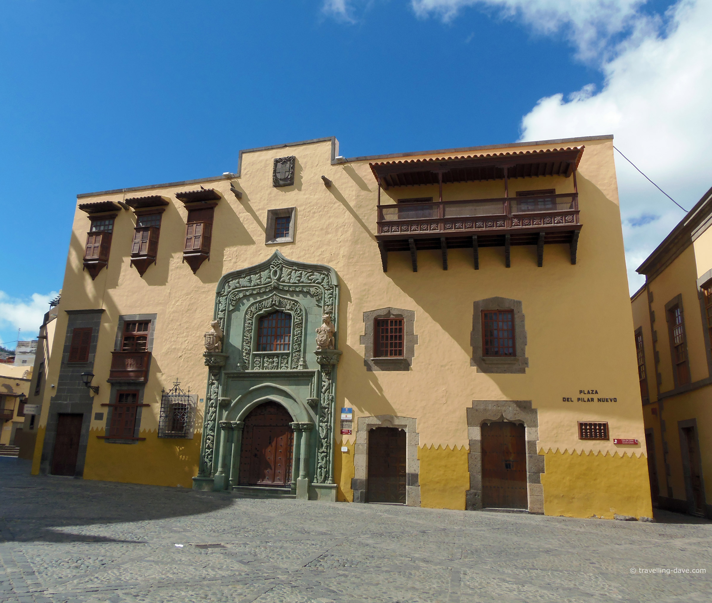 View of Christopher Columbus Museum