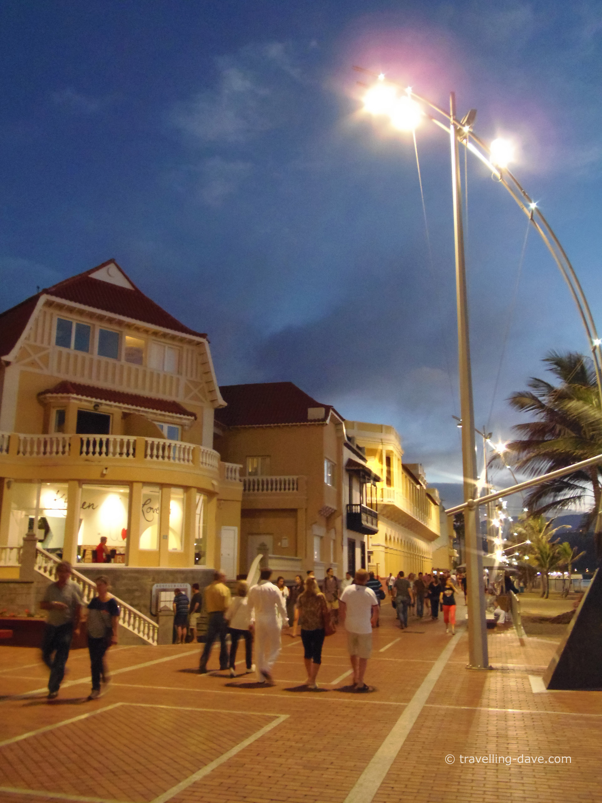 Evening at Las Palmas de Gran Canaria