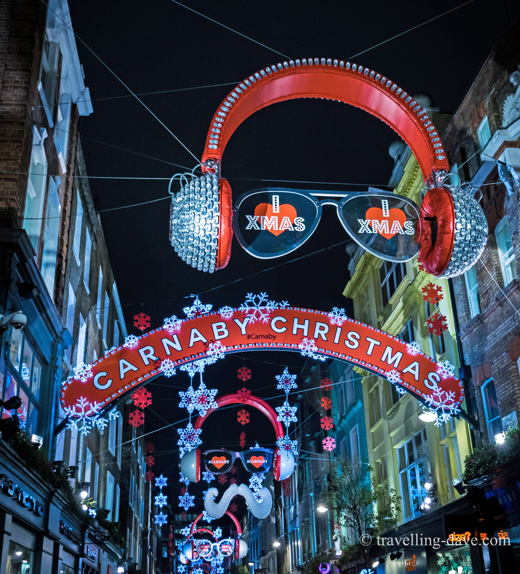 Carnaby Street at Christmas