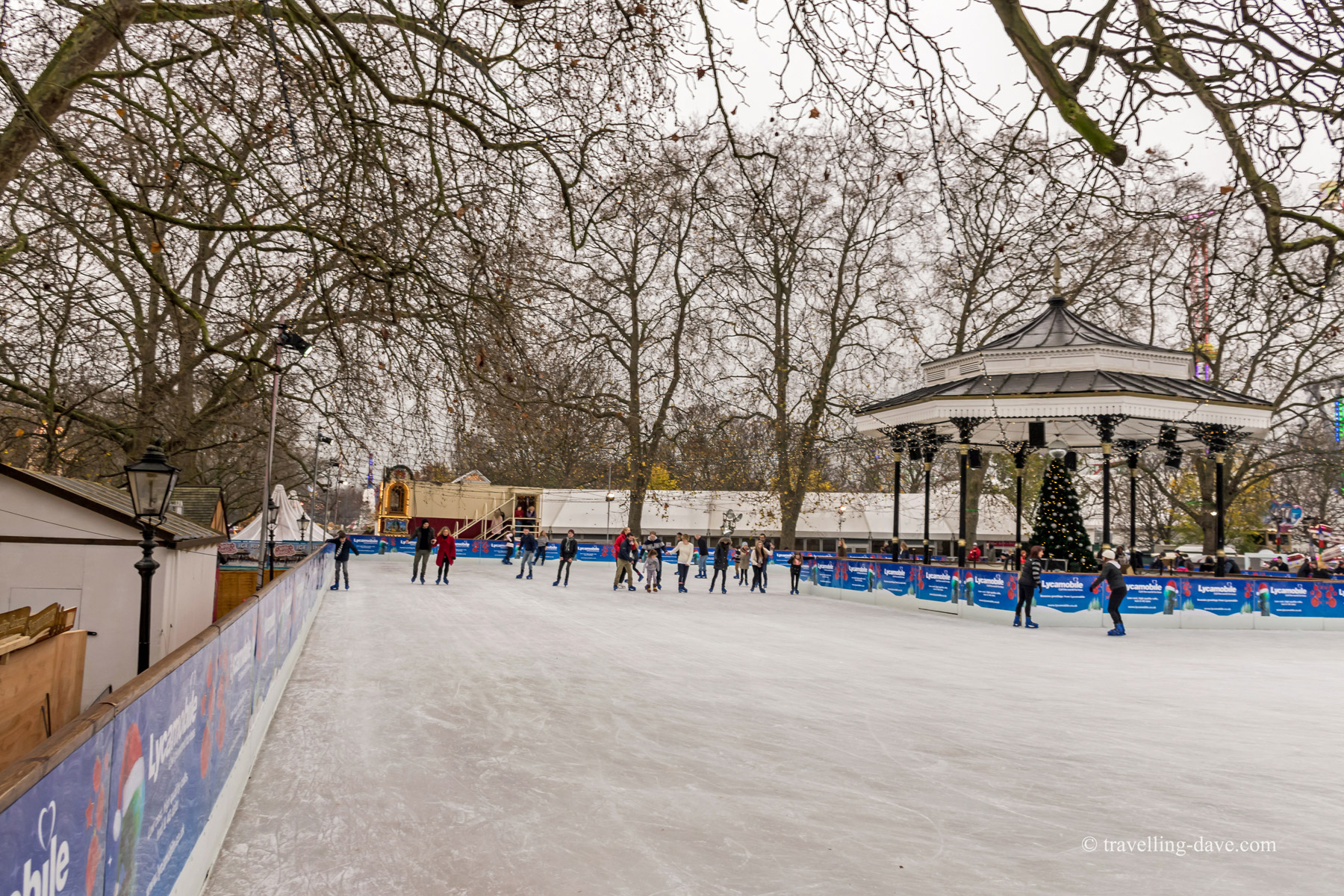 Winter Wonderland ice skating rink