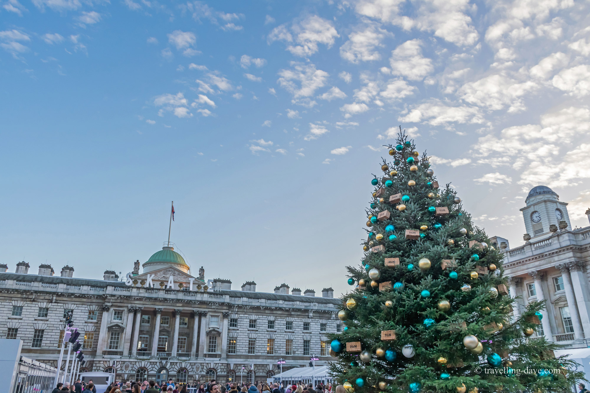 Somerset House at Christmas