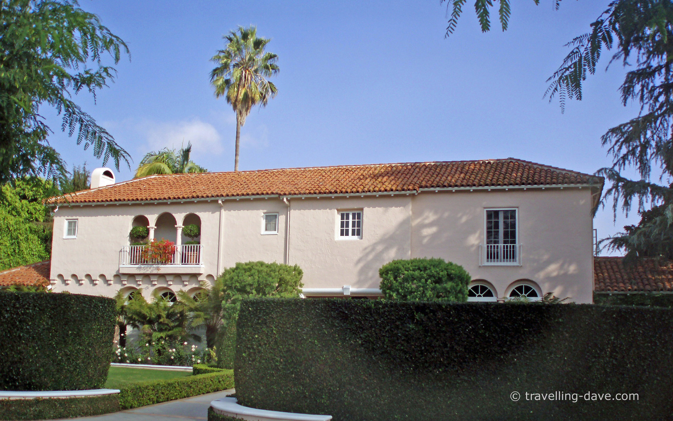 One of Beverly Hills mansions