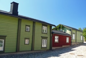 Porvoo Old Town wooden houses