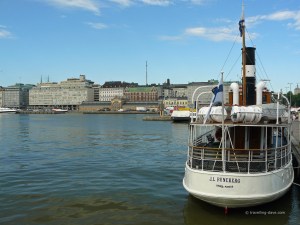 View of the cruise boat m/s J.L. Runeberg