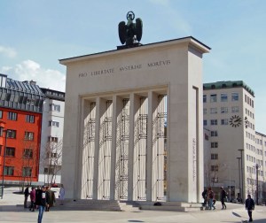 View of Innsbruck Liberation Monument