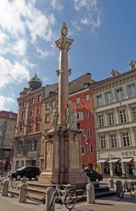 View of Innsbruck St.Anne's Column