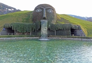 View of the entrance to Swarovski World