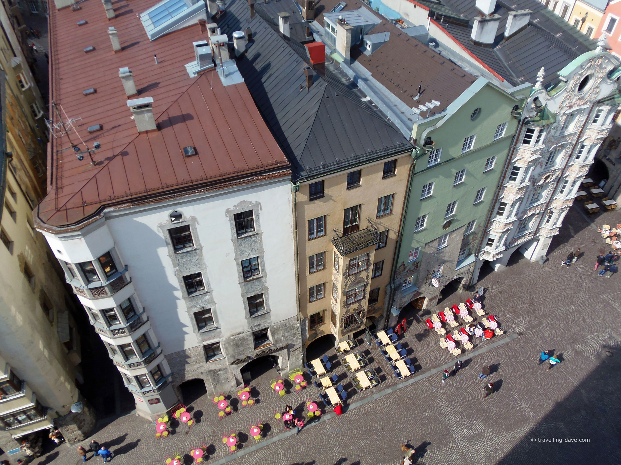 Buildings of Innsbruck Old Town