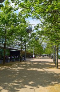 Queen Elizabeth Olympic Park promenade