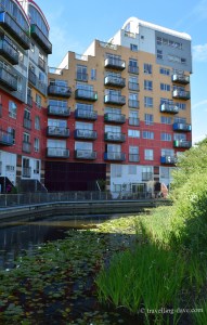 Ecology Park and Millennium Village on Greenwich Peninsula