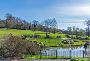 View of London's Golders Hill Park