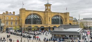 Outside view of King's Cross Station