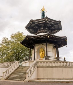 View of Battersea Park Pagoda