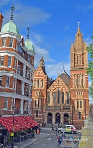 View of London's Ukrainian Cathedral