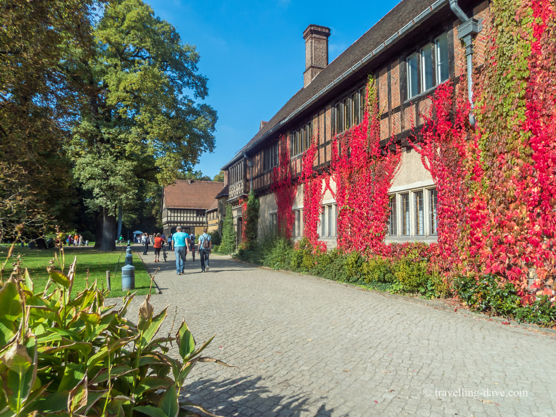 View of Potsdam's Cecilienhof Palace