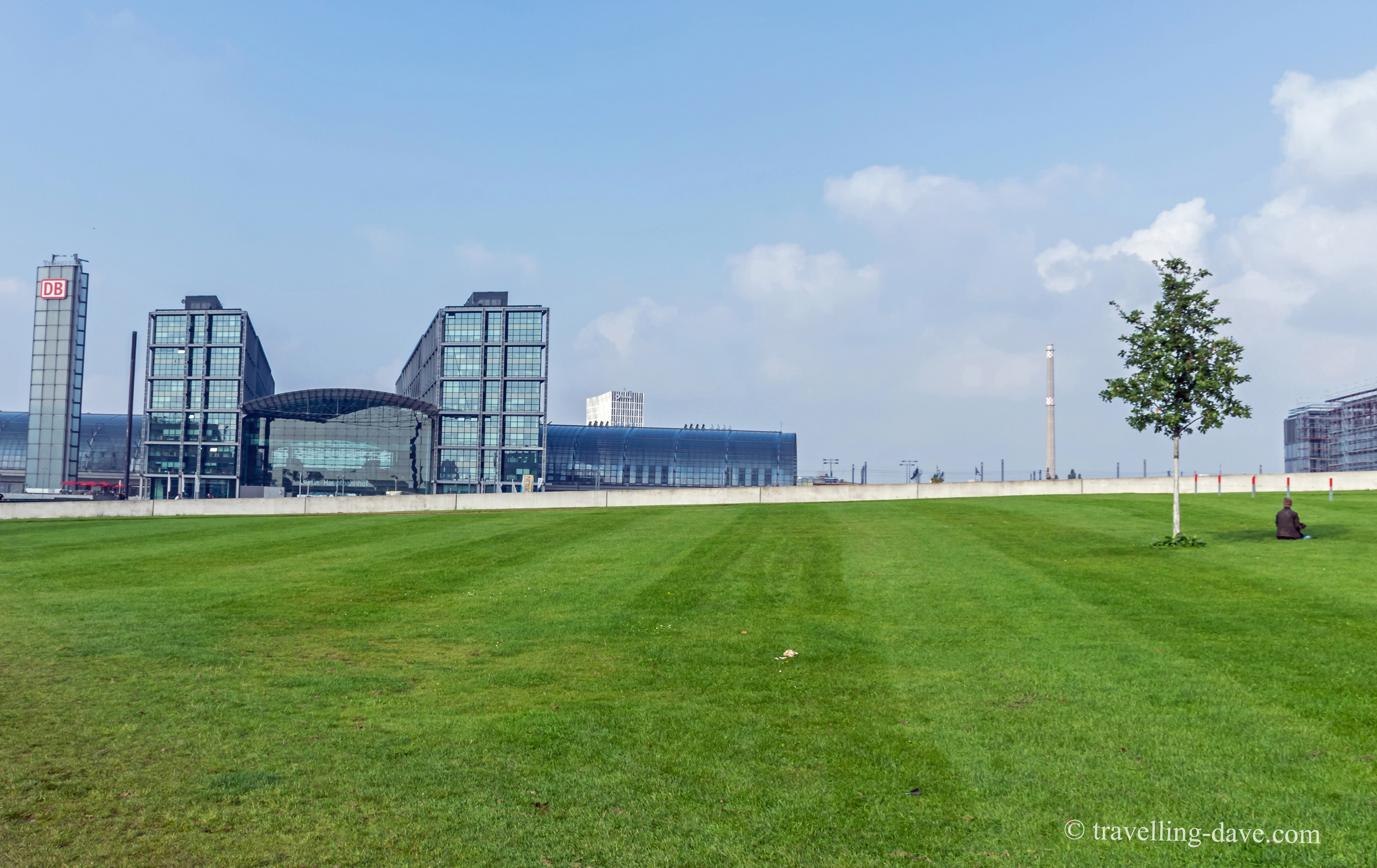 View of the Hauptbahnof, Berlin Central Station