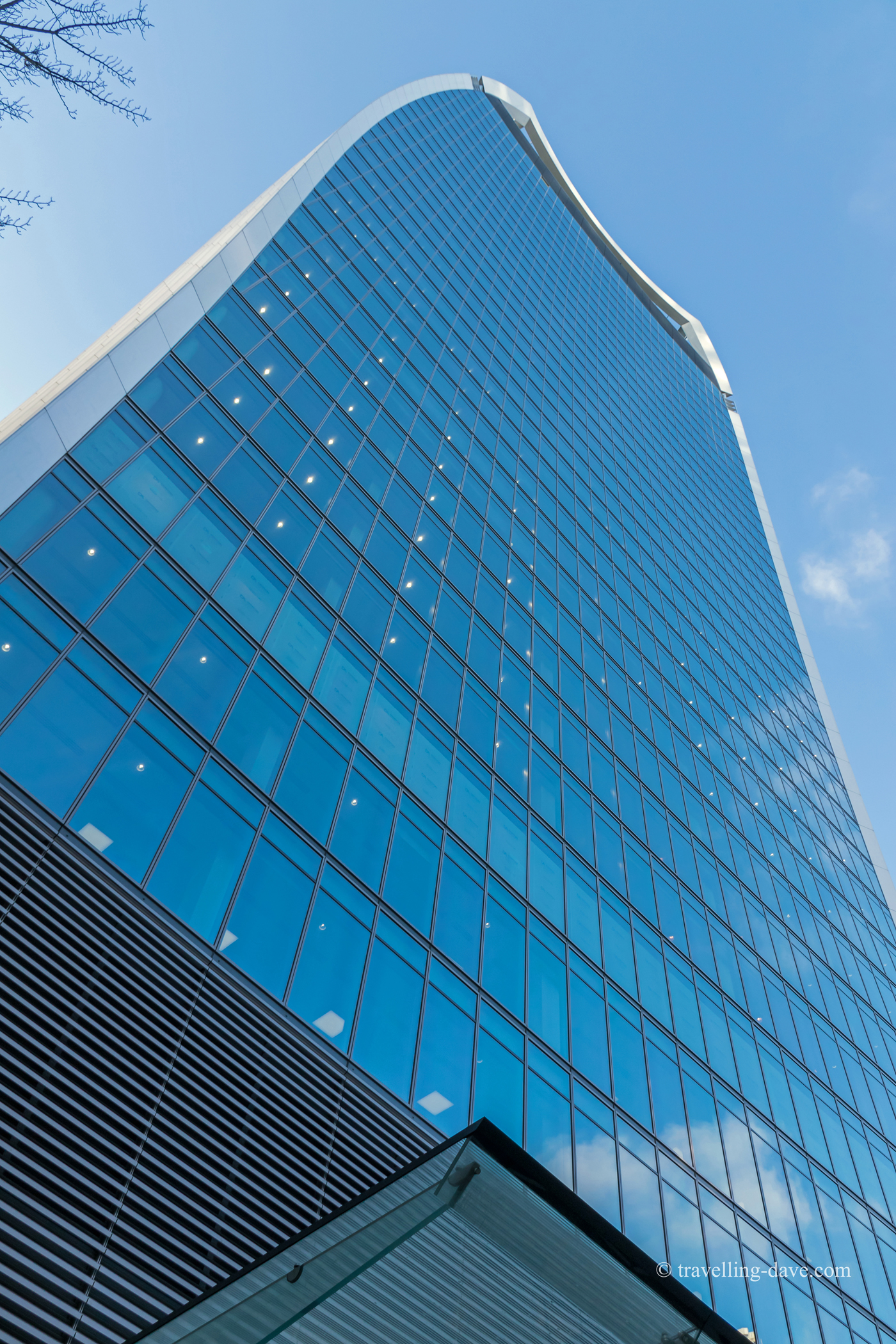 Standing under 20 Fenchurch Street Building