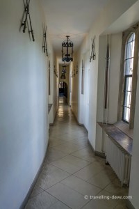 One of Leeds Castle's corridors