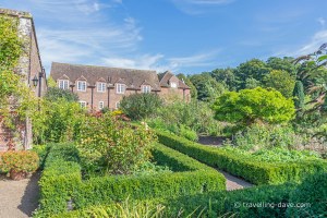 View of Leeds Castle's Culpeper Garden