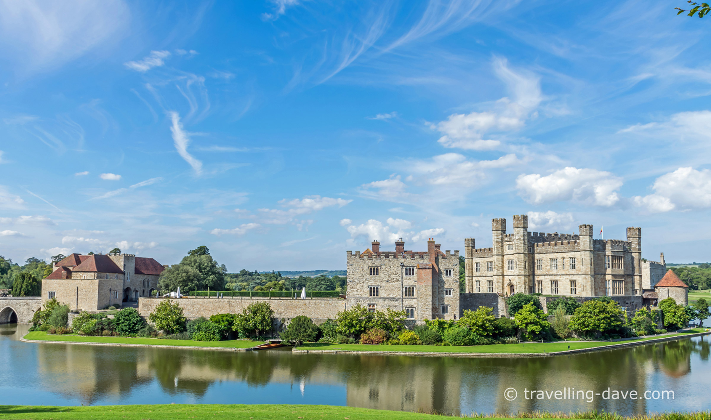 View of Leeds Castle