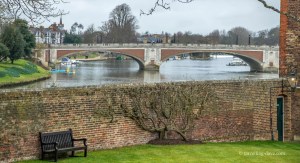 View of Hampton Court Bridge