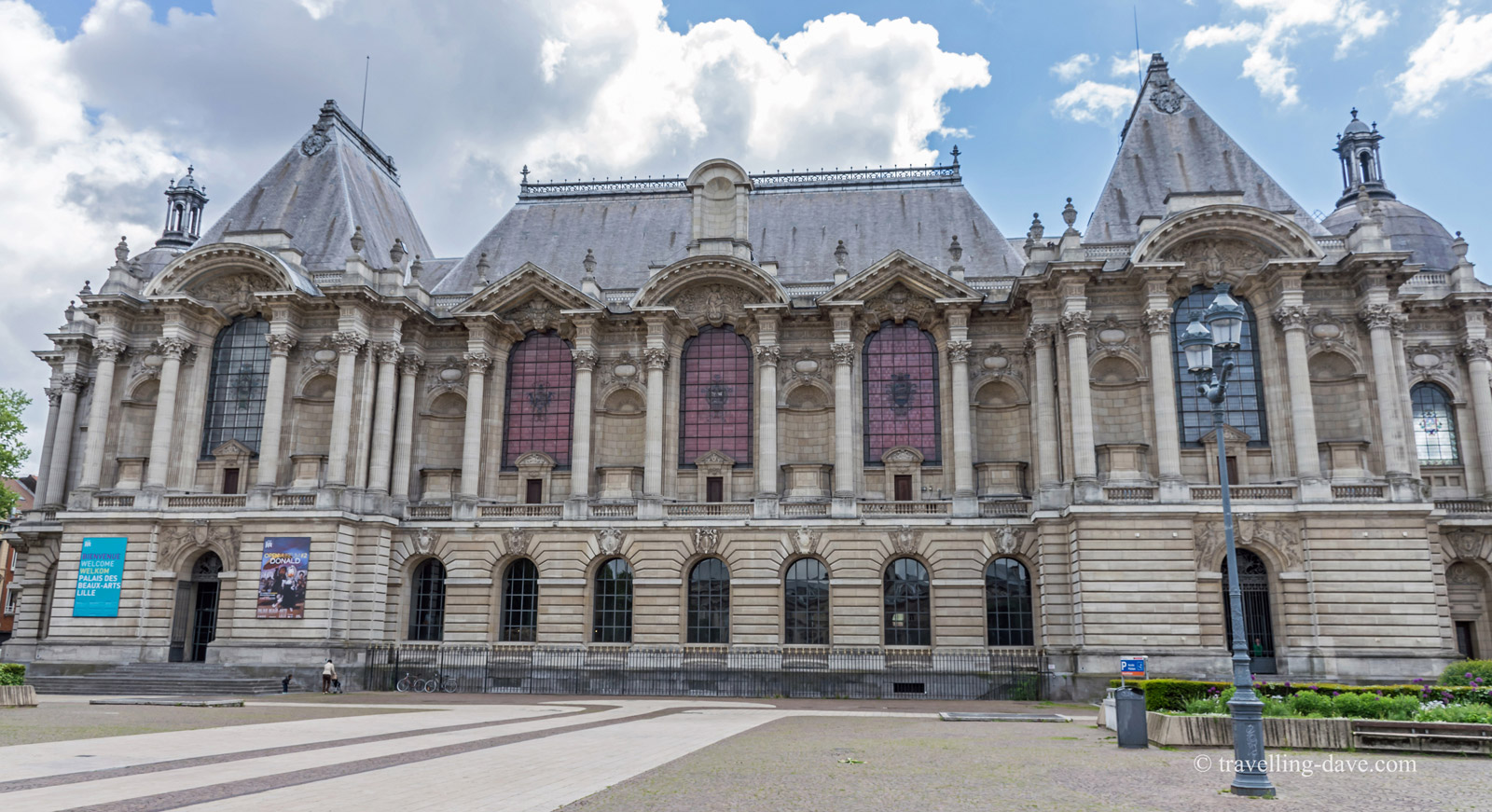 View of Lille's Fine Arts Museum