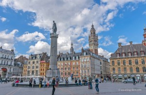 View of Lille's Grand Place