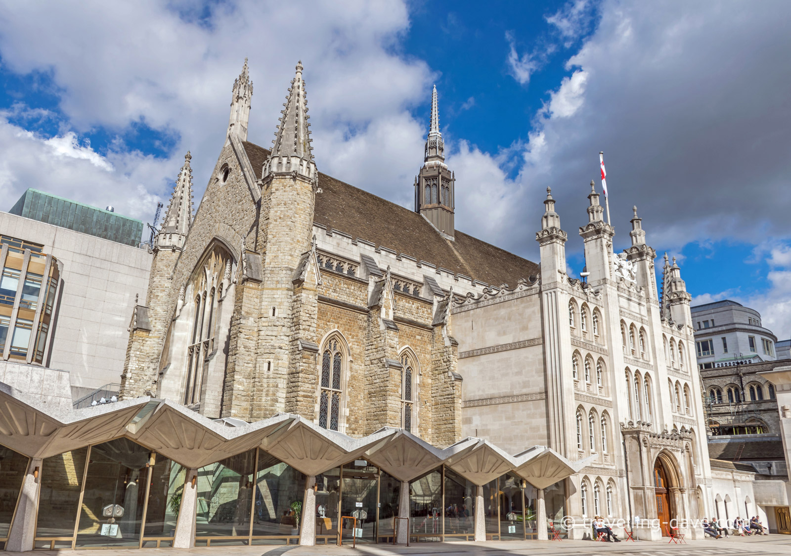 View of London's Guildhall