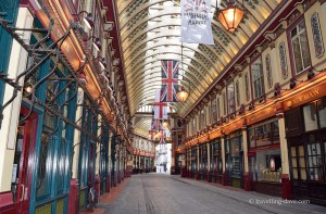 View of London's Leadenhall Market