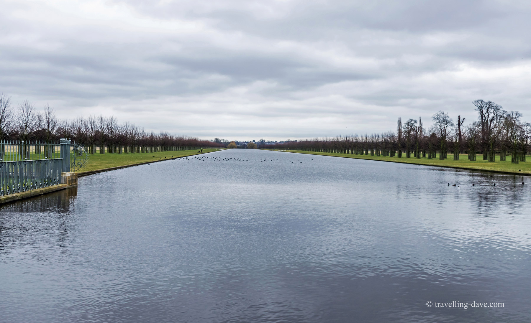 View of Home Park's Long Water