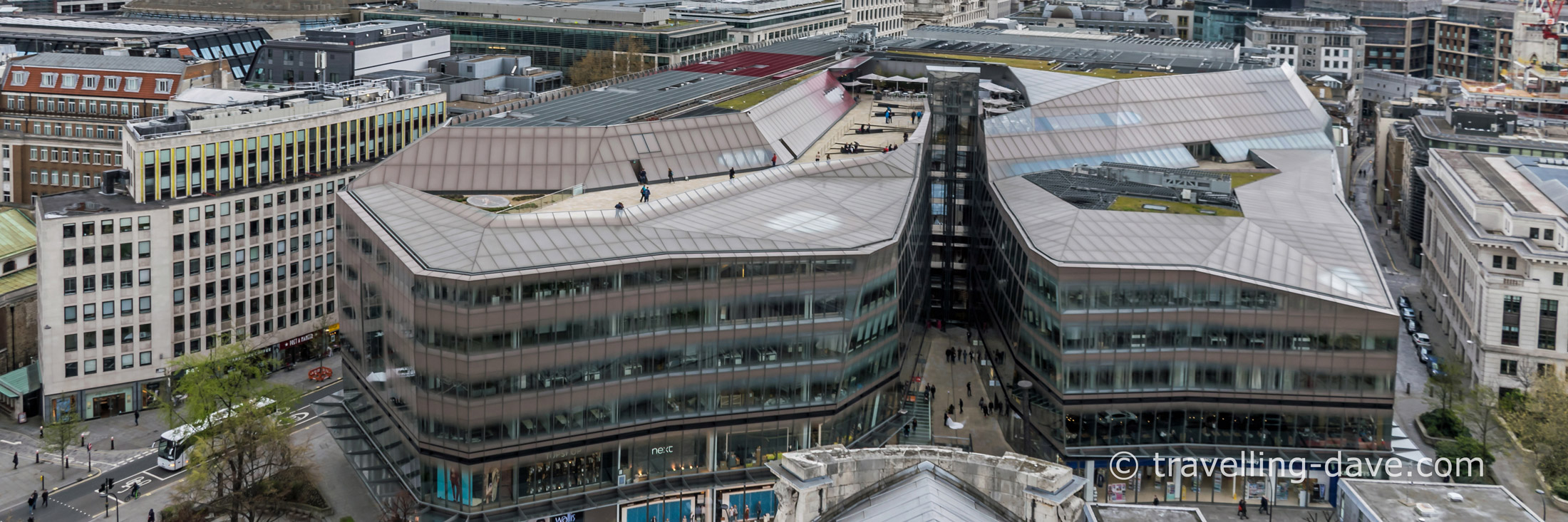 View of One New Change shopping center