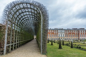 View of Hampton Court Pergola
