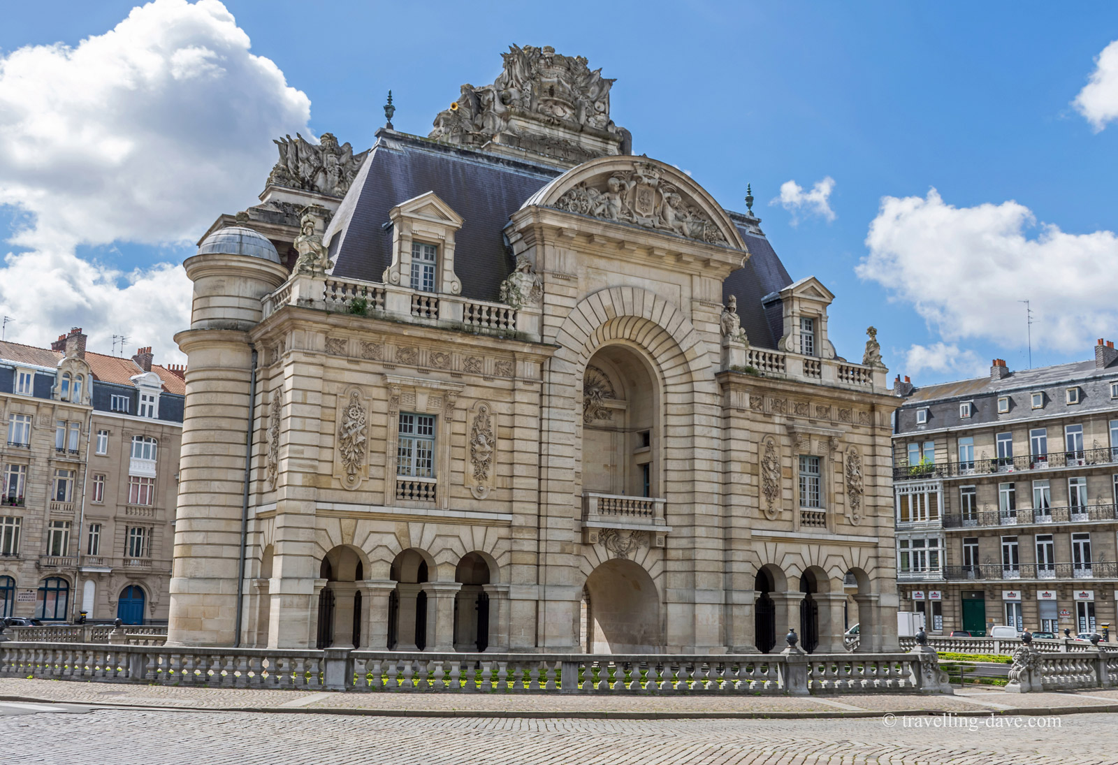 View of Porte de Paris