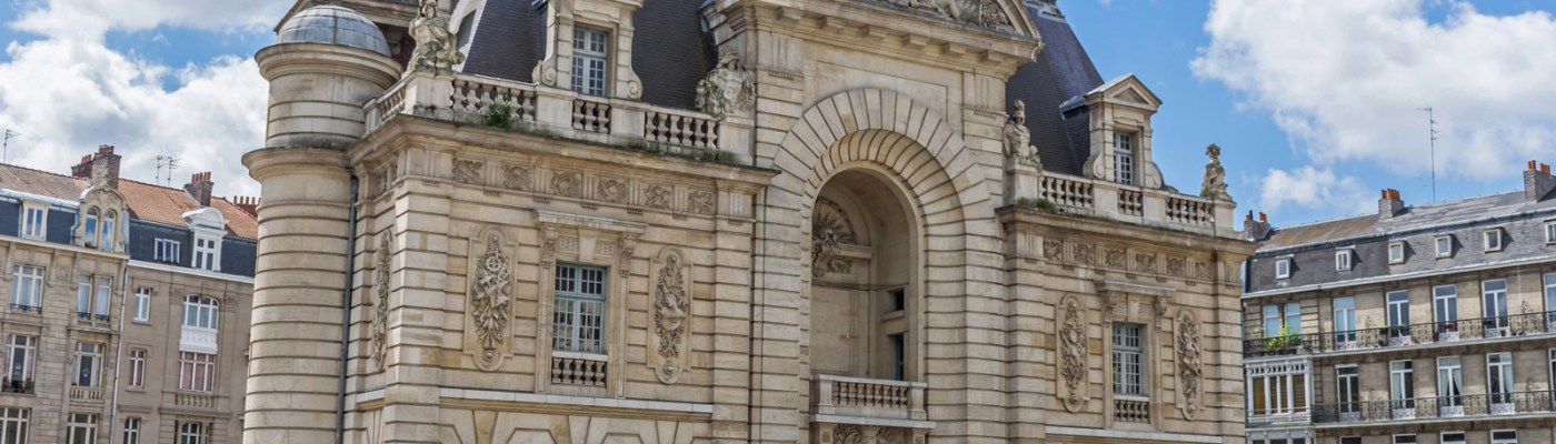 View of Porte de Paris