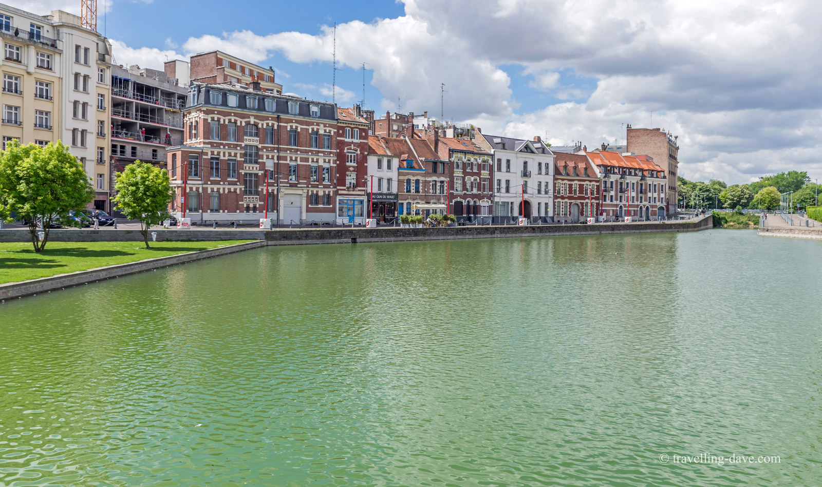 View of Lille's Quai de Wault
