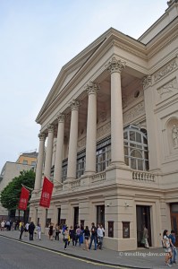 View of London's Royal Opera House