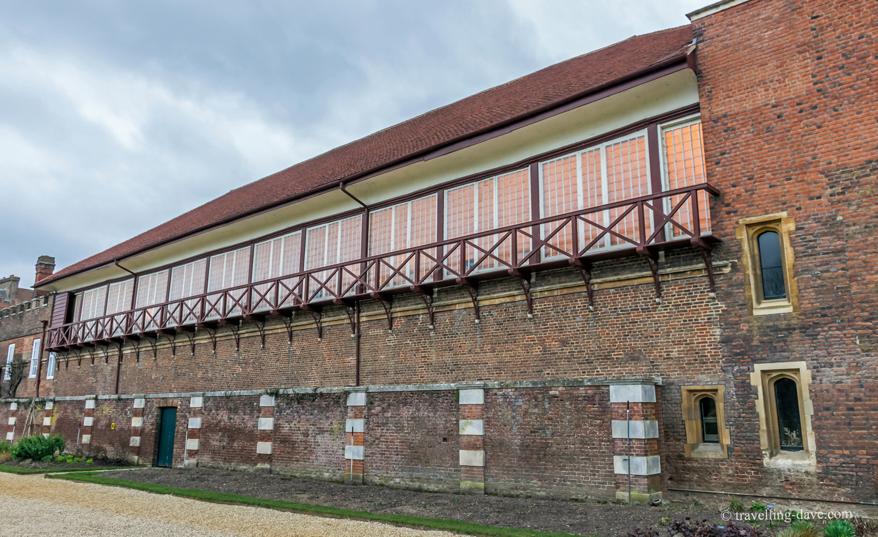 View of Hampton Court's Royal Tennis Court